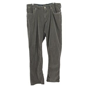 Tommy Bahama Mens Corduroy Pants Olive Green Standard Straight Leg Jeans Preppy